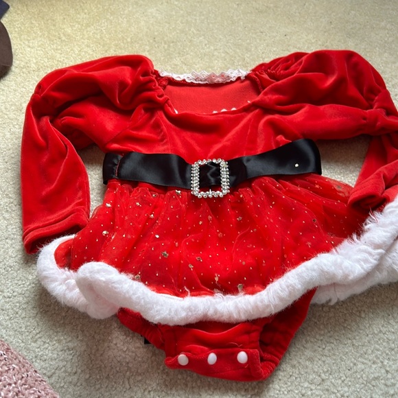 Other - New Baby girl Santa Dress
